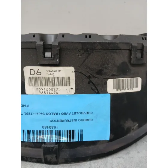 Cuadro Instrumentos para Chevrolet Aveo / Kalos Sedan (T250, T255)