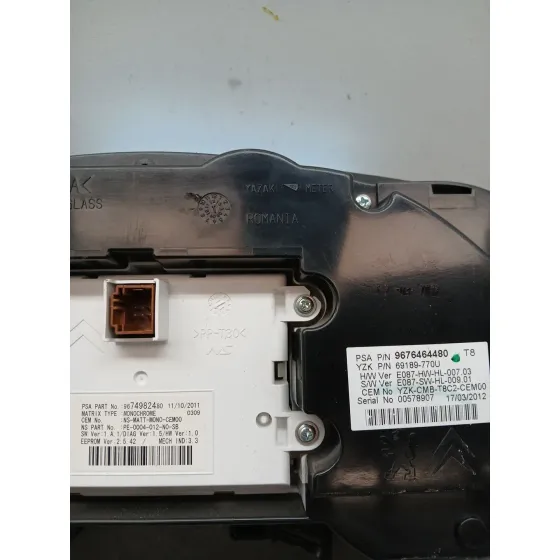 Cuadro Instrumentos para Peugeot 5008 (0U_, 0E_)