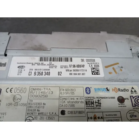 Sistema Audio / Radio Cd para Bmw 3 Touring (F31)