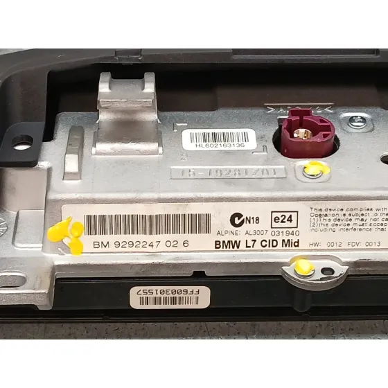 Pantalla Multifuncion para Bmw 3 Touring (F31)
