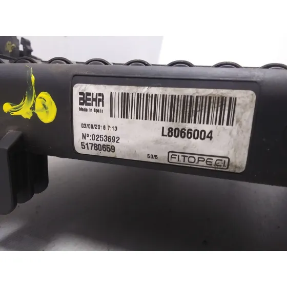 Radiador Agua para Fiat Fiorino Furgoneta/Monovolumen (225_)