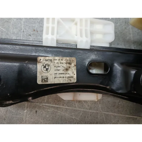 Elevalunas Trasero Izquierdo para Bmw 3 Touring (F31)