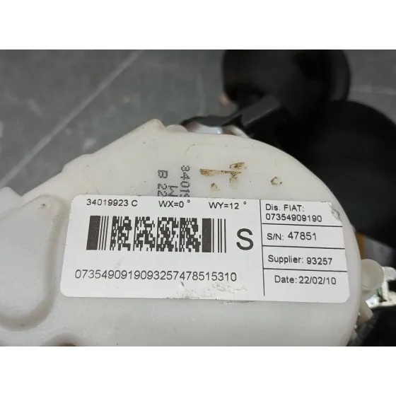 Cinturon Seguridad Delantero Izquierdo para Fiat Bravo (198)
