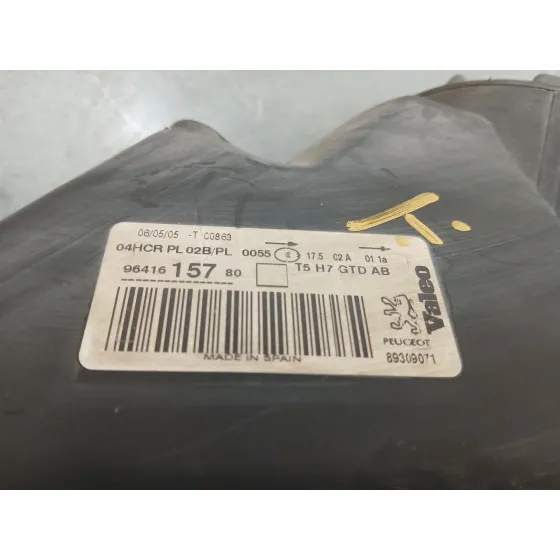 Faro Izquierdo para Peugeot 307 Cc (3B)