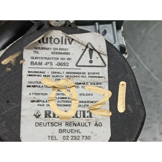 Cinturon Seguridad Delantero Izquierdo para Renault Scenic Iii