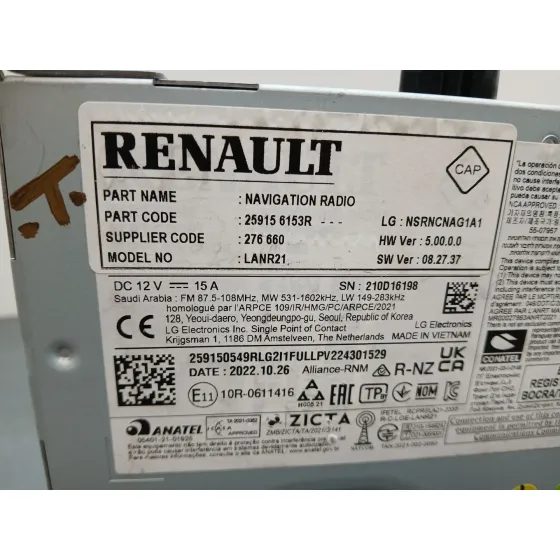 Modulo Electronico para Renault Megane E-Tech Suv