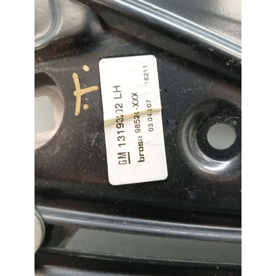 Elevalunas Trasero Izquierdo para Opel Astra Twin Top