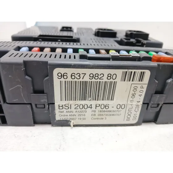 Centralita Bsi para Peugeot 207/207+ (Wa_, Wc_)