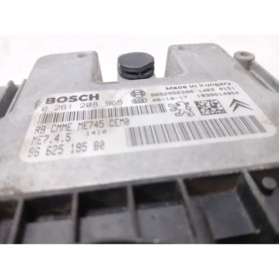 Centralita Motor Uce para Peugeot 207