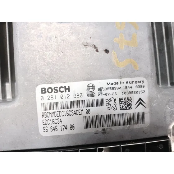Centralita Motor Uce para Citroën C4 Grand Picasso