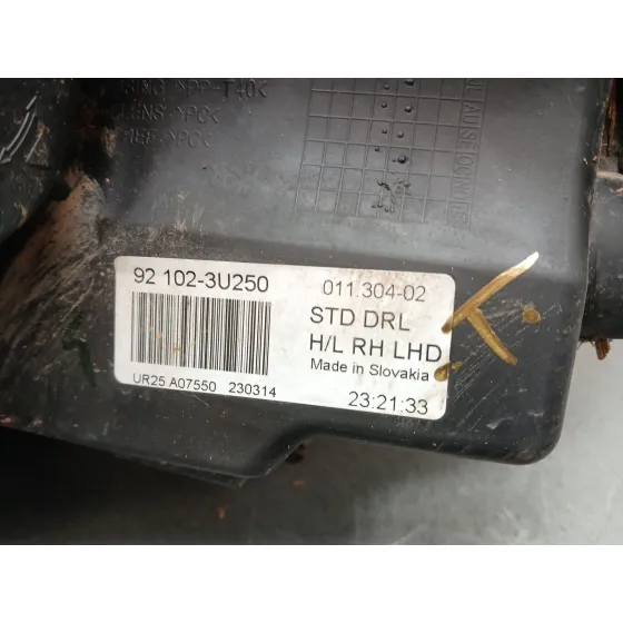 Faro Derecho para Kia Sportage Iii (Sl)