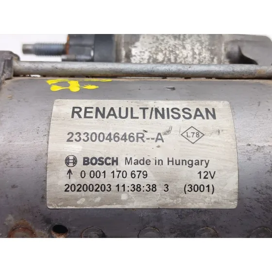 Motor Arranque para Renault Captur Ii