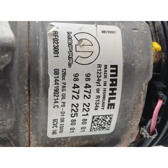 Compresor Aire Acondicionado para Peugeot 3008 Iii Hybrid Motor Hn09