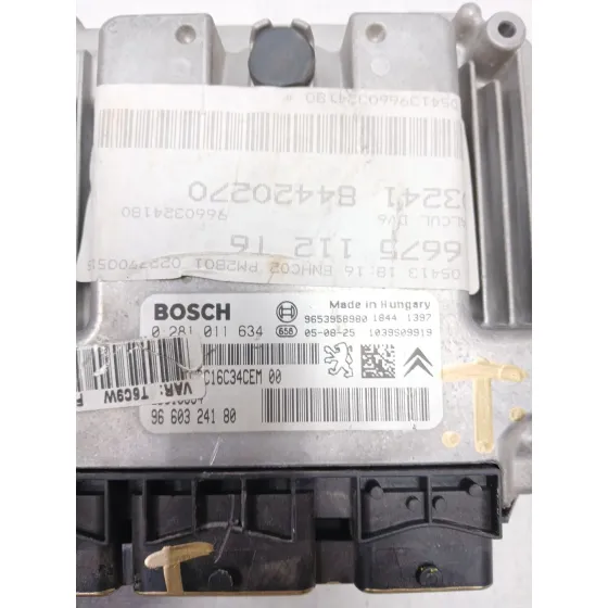 Centralita Motor Uce para Peugeot 307 Sw (3H)