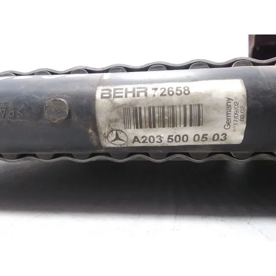 Radiador Agua para Mercedes-Benz Clase C (W203)