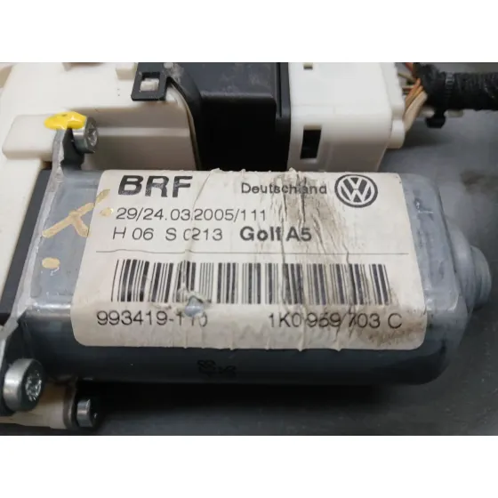 Elevalunas Trasero Izquierdo para Volkswagen Golf V Berlina (1K1)
