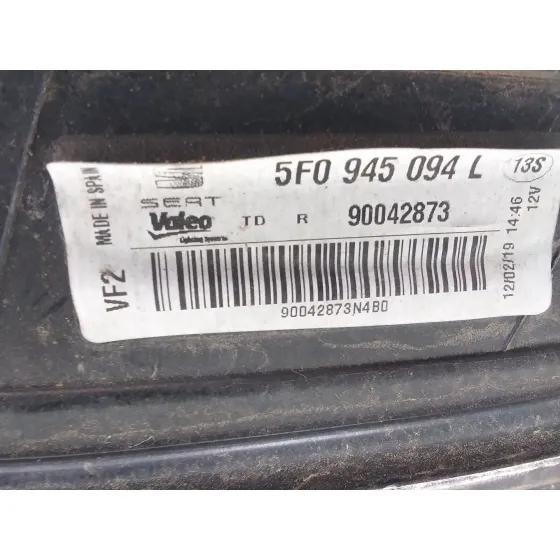 Piloto Trasero Derecho Interior para Seat Leon (5F1)