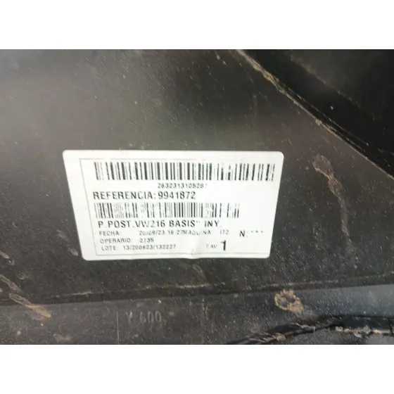 Paragolpes Trasero para Volkswagen T-Cross (C11, D31)
