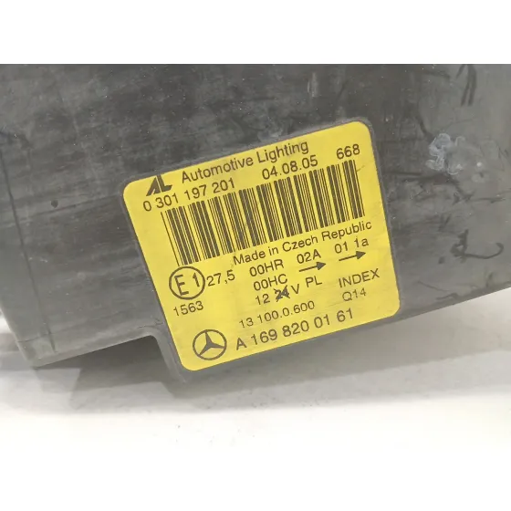 Faro Izquierdo para Mercedes-Benz Clase A (W169)