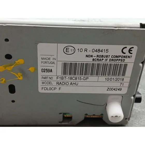 Sistema Audio / Radio Cd para Ford Focus Lim. (Cb8)