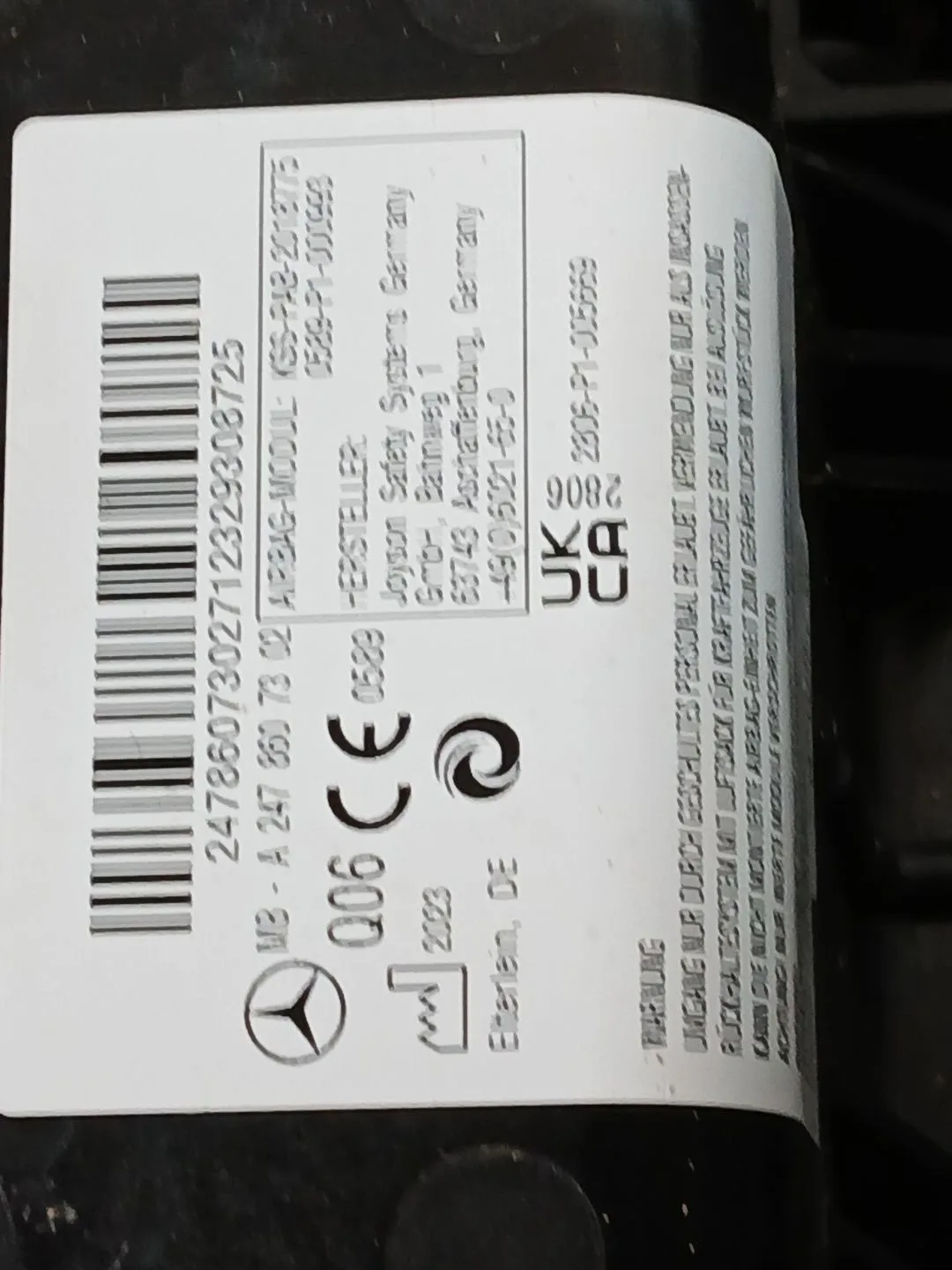 Kit Airbag para Mercedes-Benz Gla (H247)