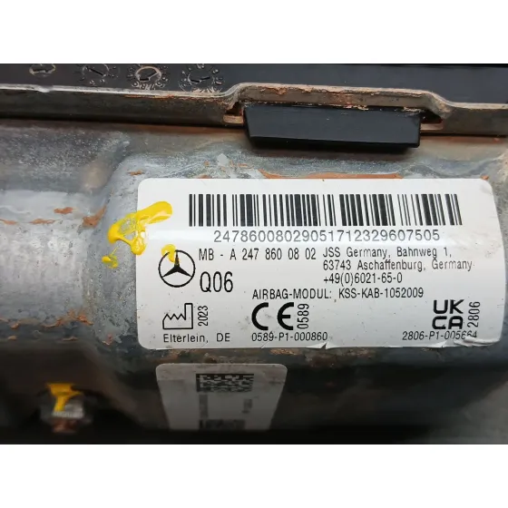 Kit Airbag para Mercedes-Benz Gla (H247)