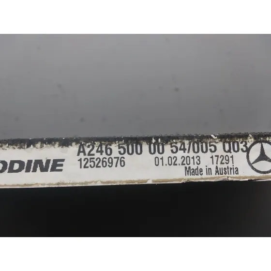 Condensador / Radiador Aire Acondicionado para Mercedes-Benz Cla Coupe (C117)