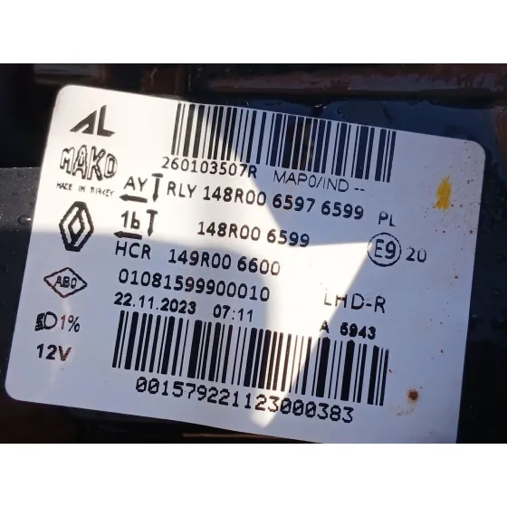 Faro Derecho para Renault Clio V (B7_)