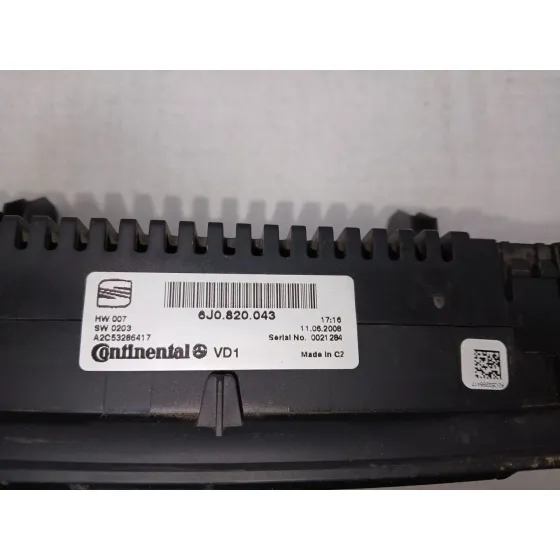 Mando Climatizador para Seat Ibiza Iv Sc (6J1, 6P5)