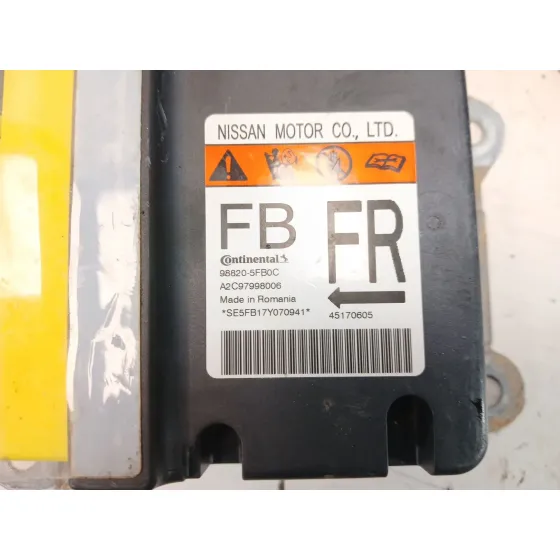 Kit Airbag para Nissan Micra V (K14)