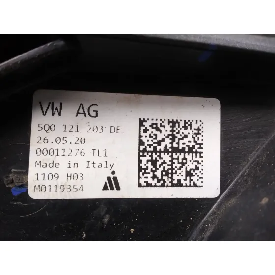 Electroventilador para Volkswagen Tiguan (Ad1, Ax1)