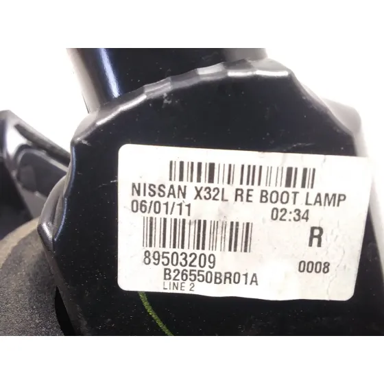Piloto Trasero Derecho Interior para Nissan Qashqai I (J10, Nj10)
