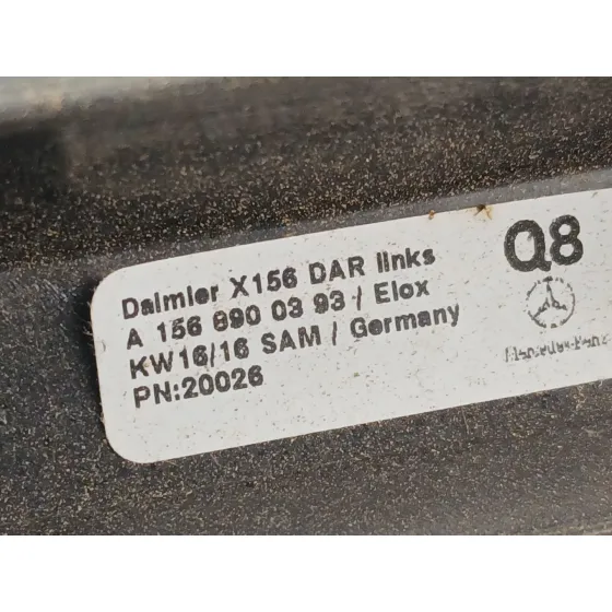 Barras Techo para Mercedes-Benz Clase Gla (X156)