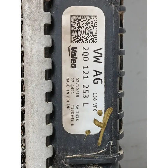 Radiador Agua para Seat Ibiza V (Kj1, Kjg)