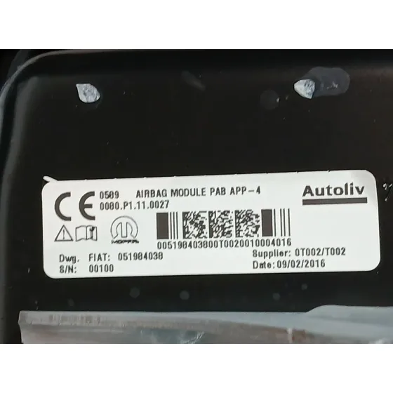 Kit Airbag para Fiat Tipo Sedan (356_, 357_)