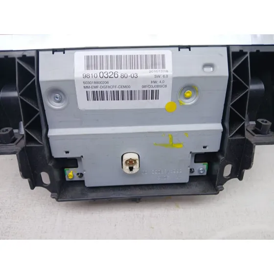 Pantalla Multifuncion para Peugeot 3008 Ii Suv (Mc_, Mr_, Mj_, M4_)