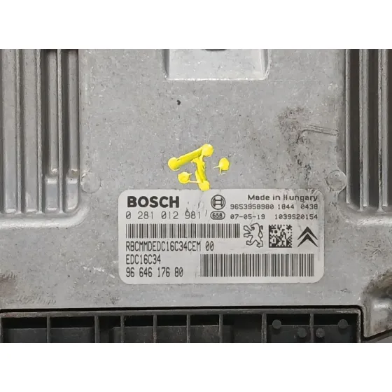 Centralita Motor Uce para Citroën C4 Picasso