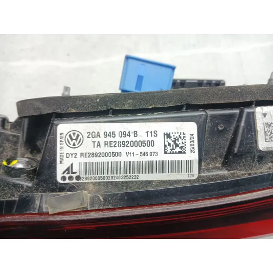Piloto Trasero Derecho Interior para Volkswagen T-Roc (A11, D11)