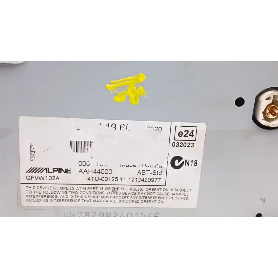 Sistema Audio / Radio Cd para Volkswagen Golf Vii (5G1, Bq1, Be1, Be2)