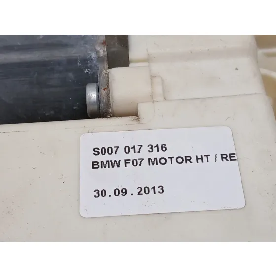 Motor Elevalunas Trasero Derecho para Bmw Serie 5 Gran Turismo (F07)