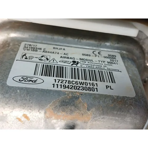 Kit Airbag para Ford Fiesta Vii (Hj, Hf)