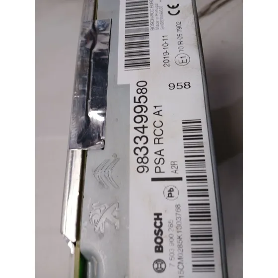 Sistema Audio / Radio Cd para Peugeot Expert Furgoneta (V_)