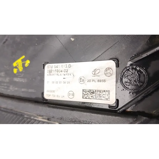 Faro Izquierdo para Skoda Karoq (Nu7, Nd7)
