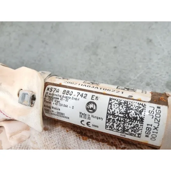 Airbag Cortina Delantero Derecho para Skoda Karoq (Nu7, Nd7)