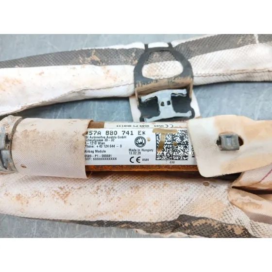 Airbag Cortina Delantero Izquierdo para Skoda Karoq (Nu7, Nd7)