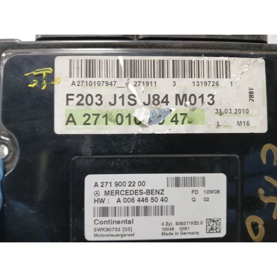 Centralita Motor Uce para Mercedes-Benz Clase Clc (Cl203) Clc