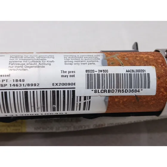 Airbag Cortina Delantero Derecho para Kia Sportage Iii (Sl)