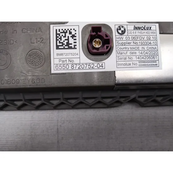 Sistema Audio / Radio Cd para Bmw 1 (F40)
