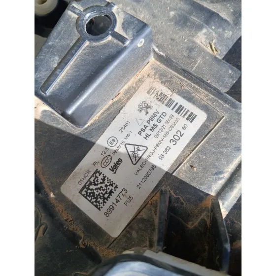 Faro Izquierdo para Peugeot 3008 Ii Suv (Mc_, Mr_, Mj_, M4_)