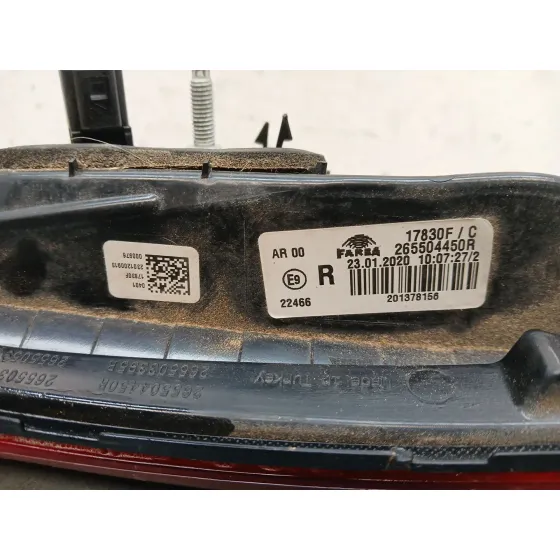 Piloto Trasero Derecho Interior para Renault Clio V (B7_)
